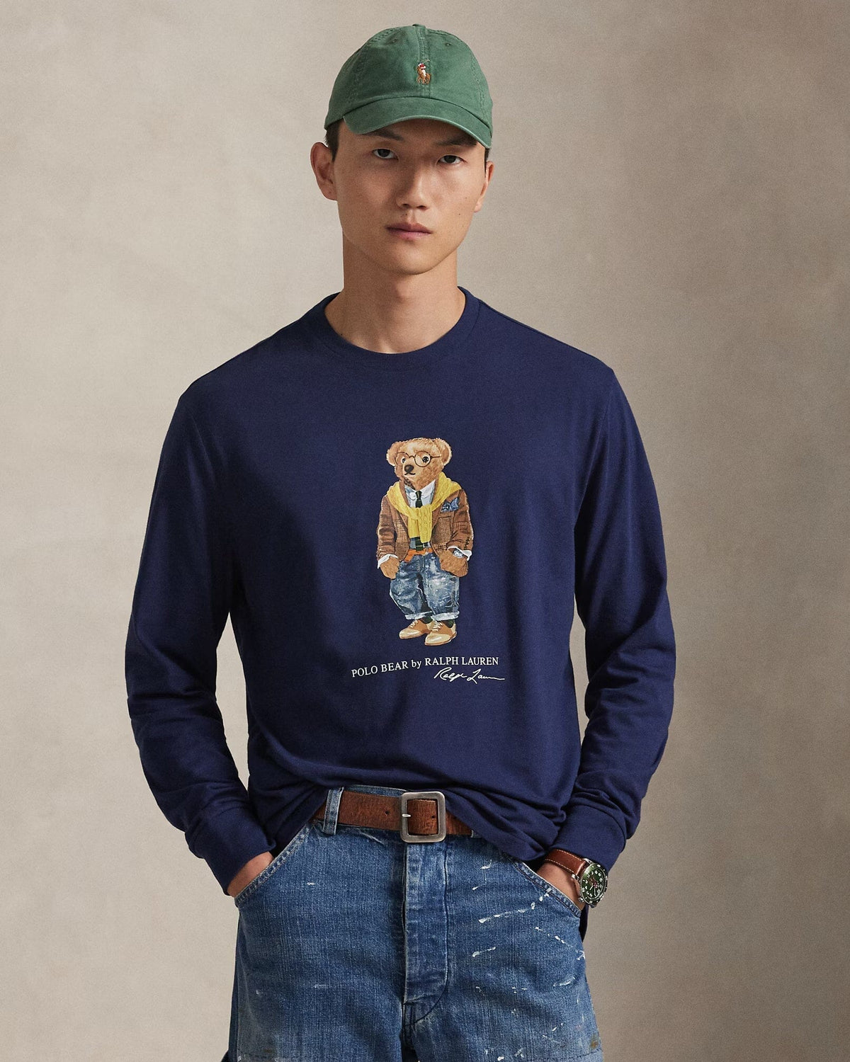 Ralph Lauren Polo Bear Jersey T-Shirt In A Classic Fit