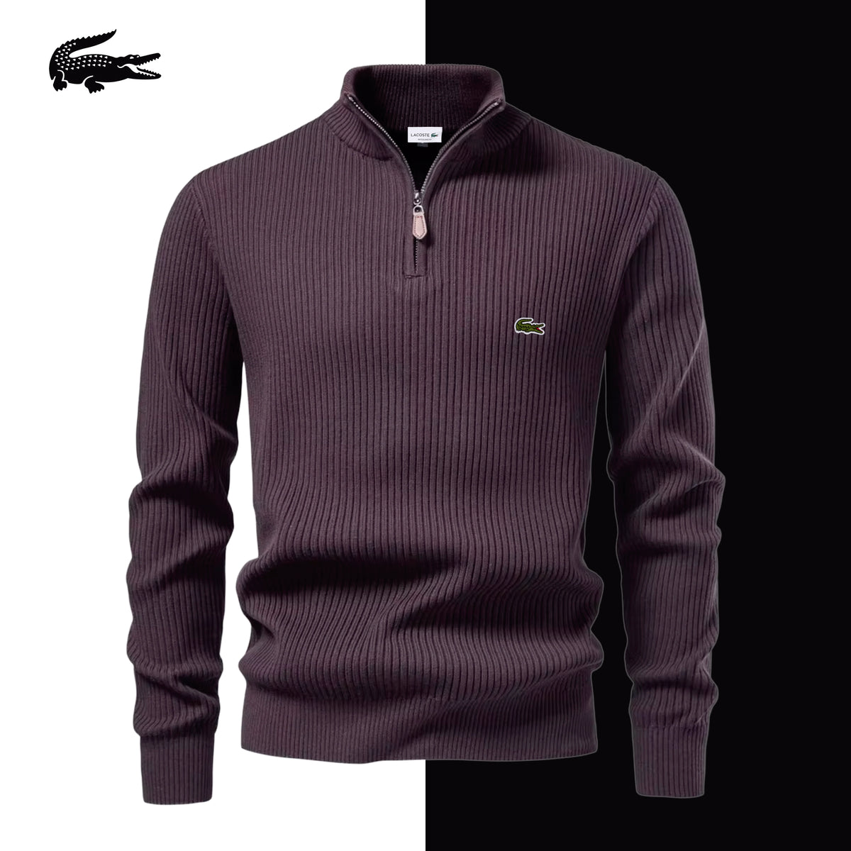 LC The Chelsea Zip-Front Sweater