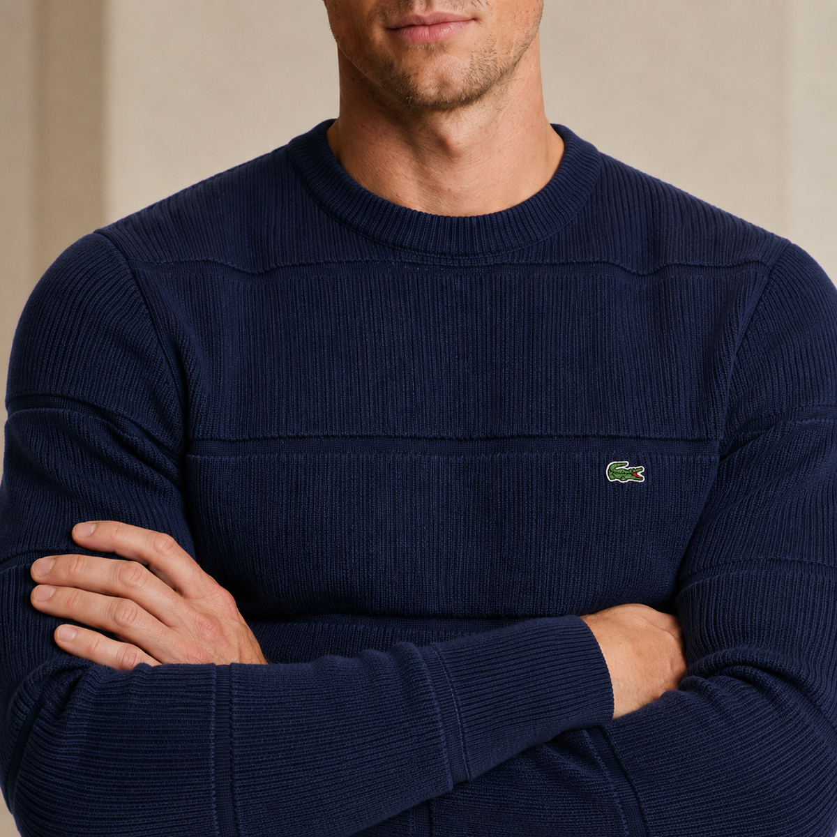 LC The Signature Panel Knit