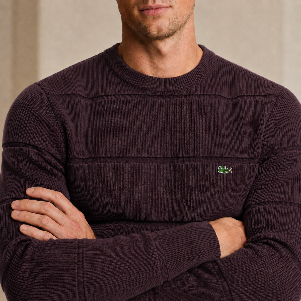 LC The Signature Panel Knit
