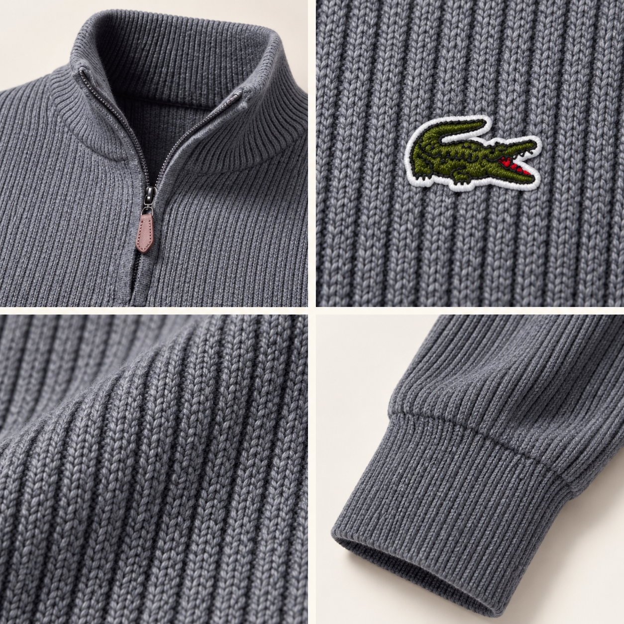 LC The Chelsea Zip-Front Sweater