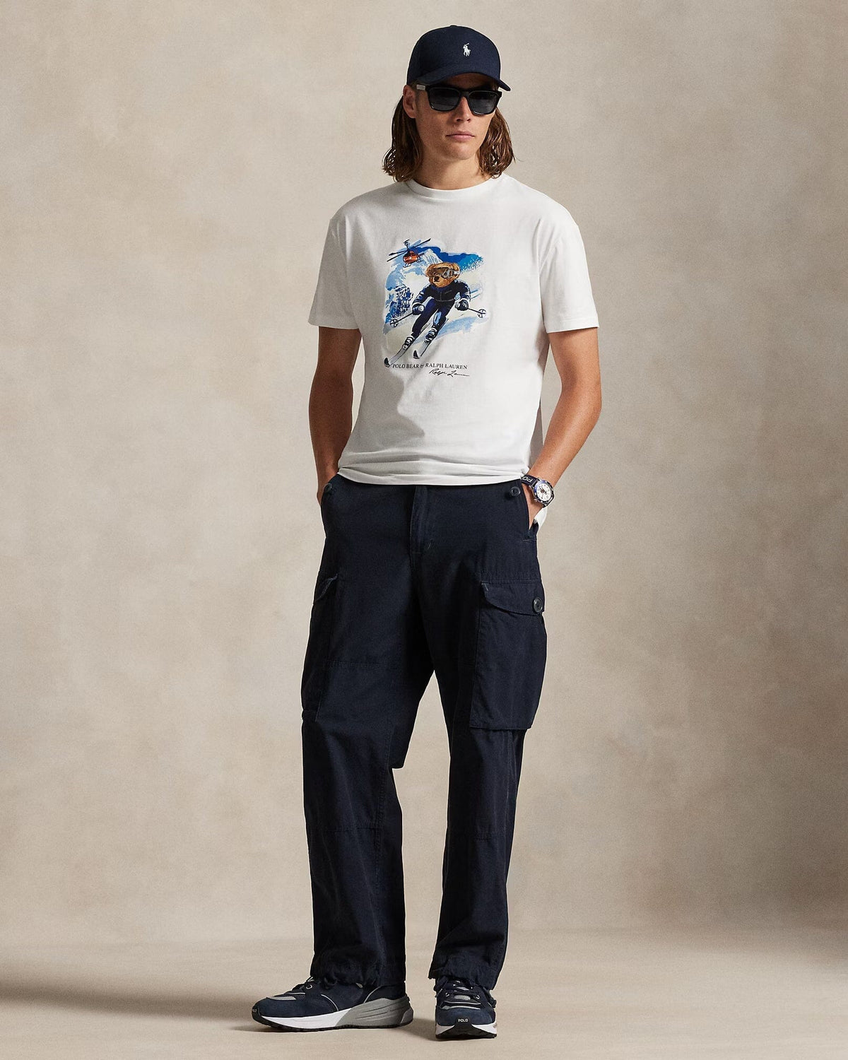 Ralph Lauren Polo Bear Jersey T-Shirt In A Classic Fit