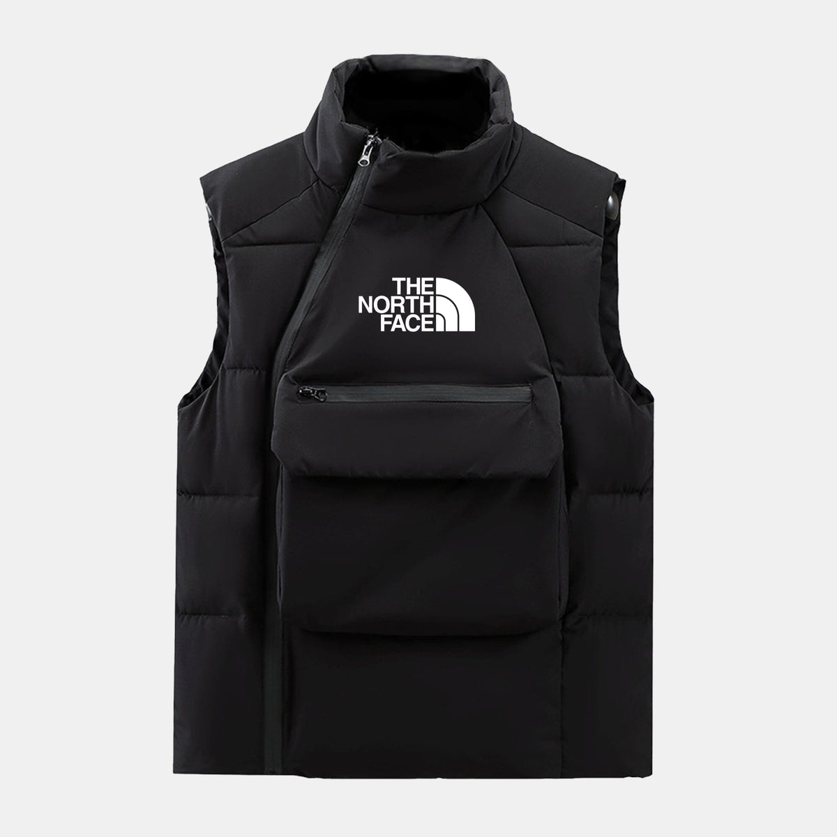 The North Face Quilted Wool-Blend Cable-Knit Knit Sweater